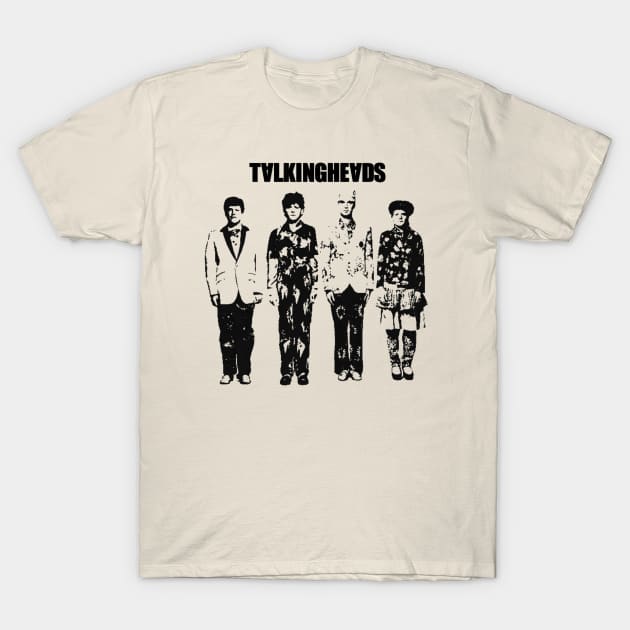 Talking Heads 1984 T-Shirt by The seagull strengths